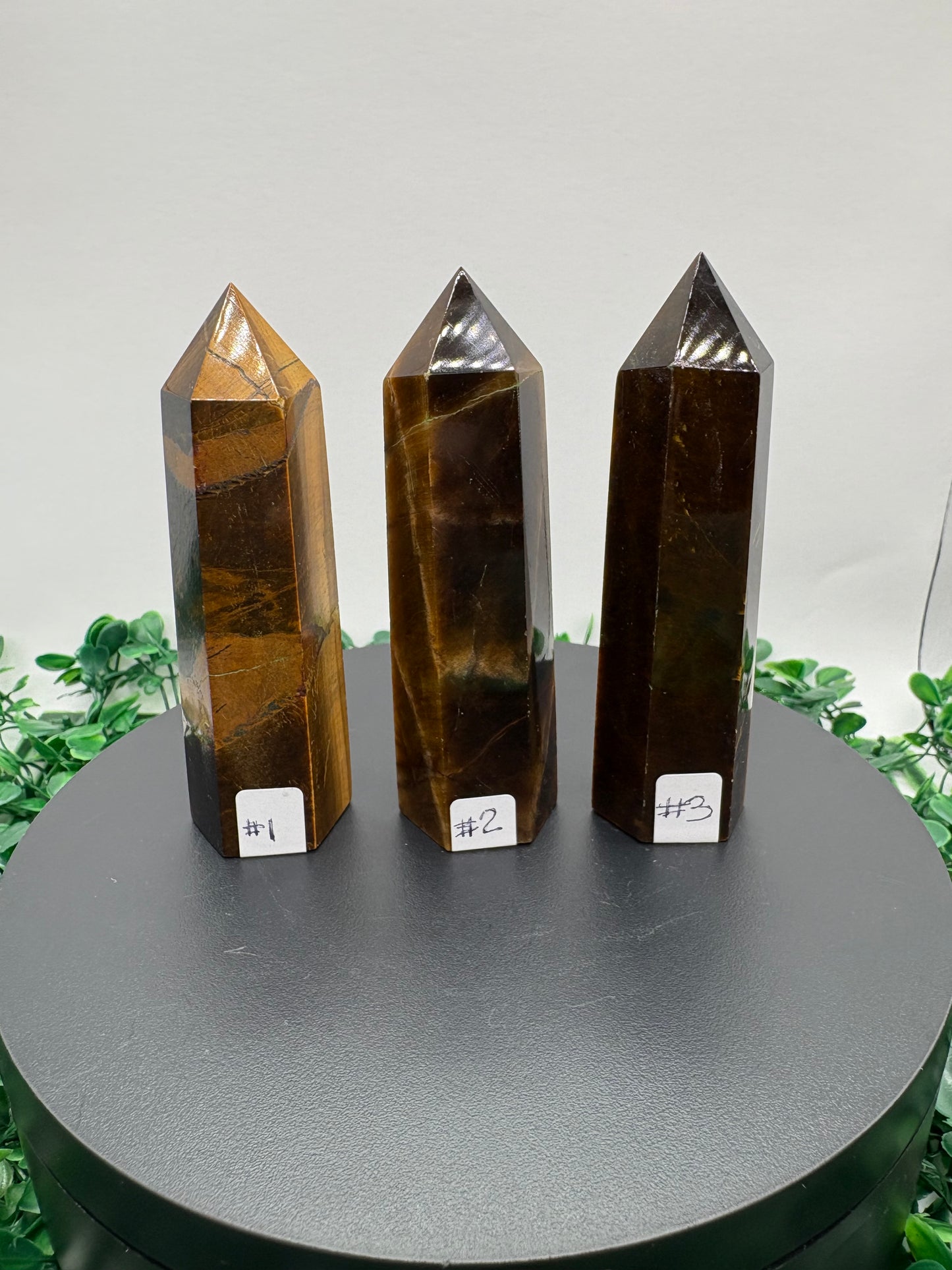 Tigers Eye tower/point