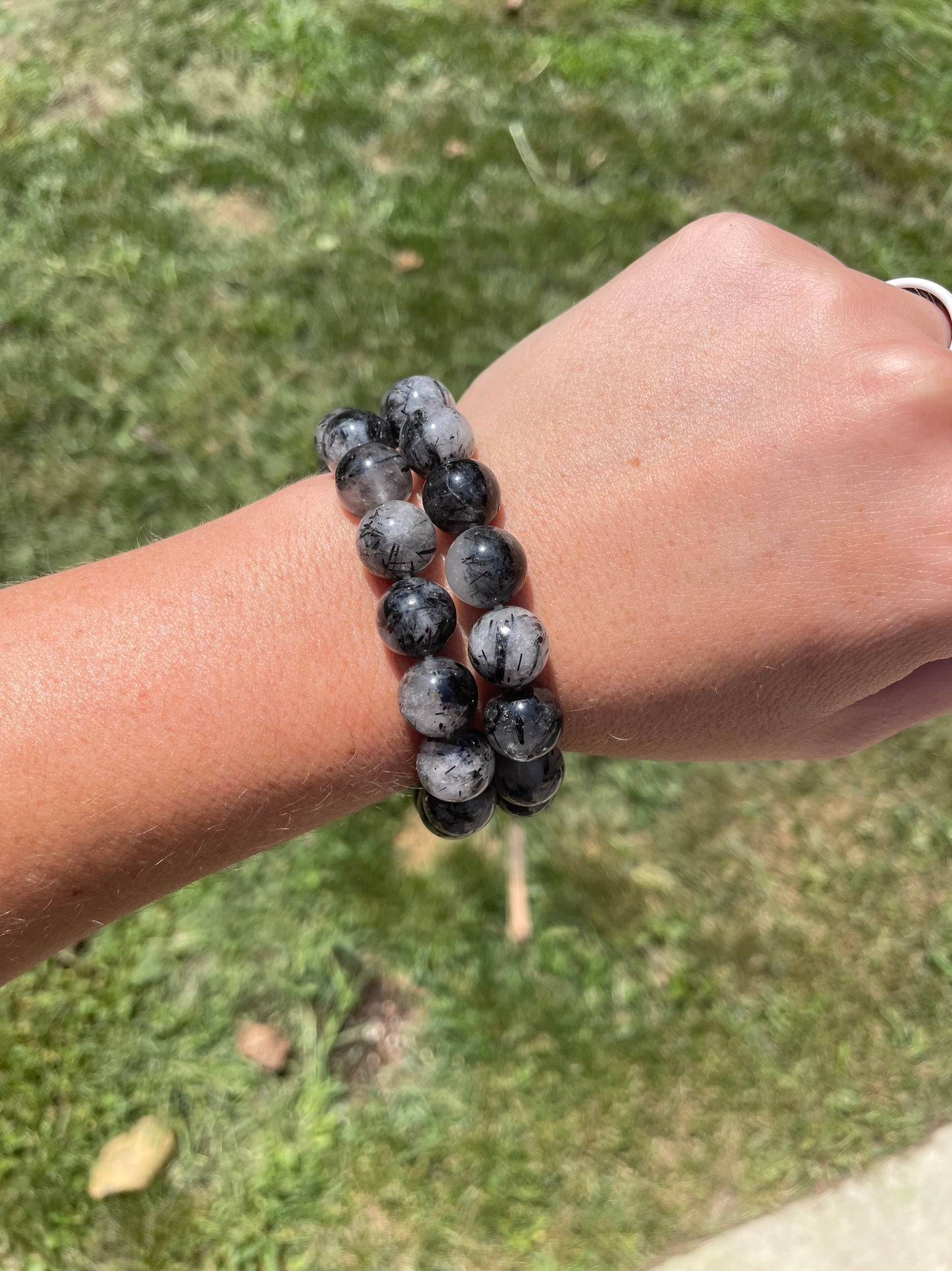 Black Tourmaline in Quartz