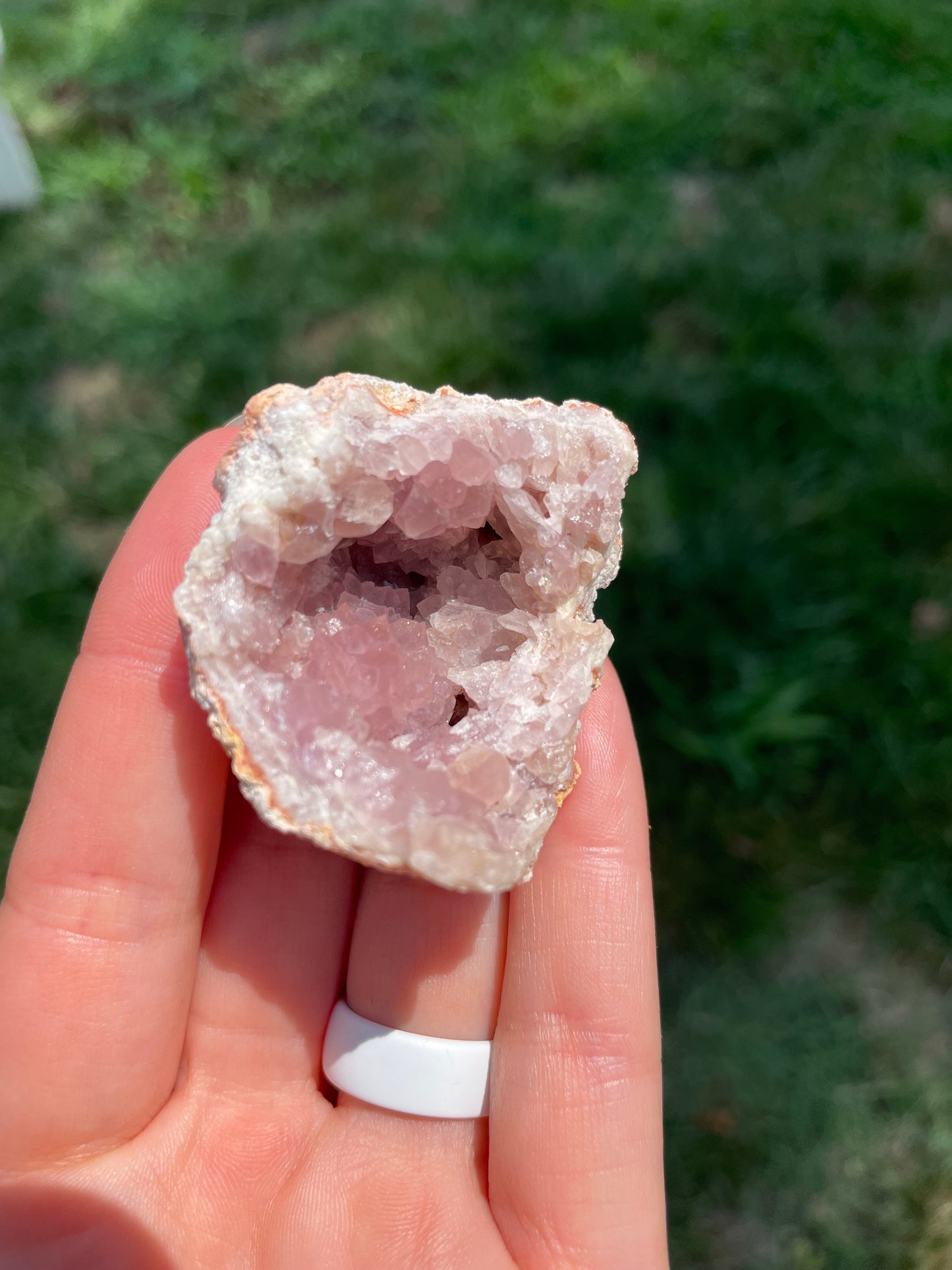 Pink Amethyst Geode #5