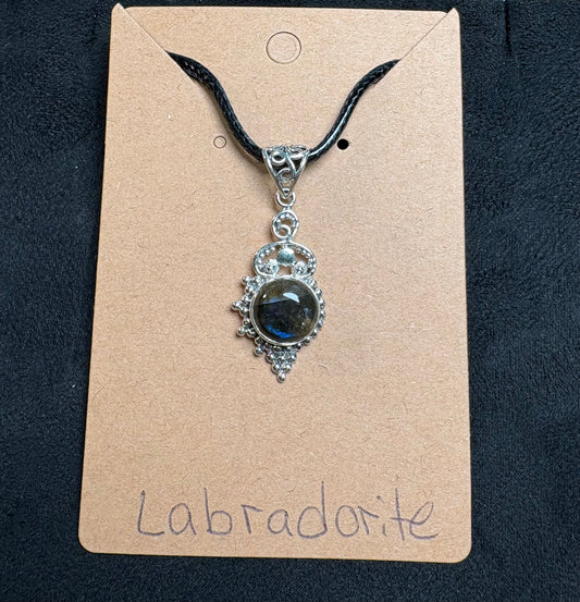 Labradorite Pendant Necklace| Protection, Awakening, Transformation
