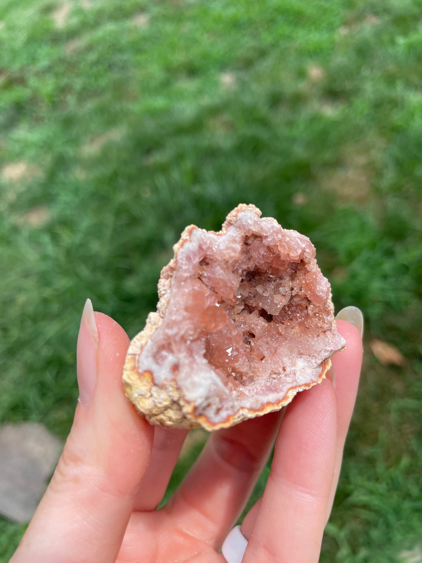 Pink Amethyst Geode #17