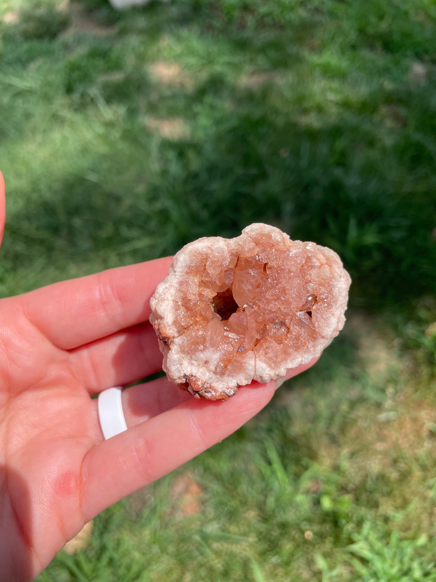 Pink Amethyst Geode #3