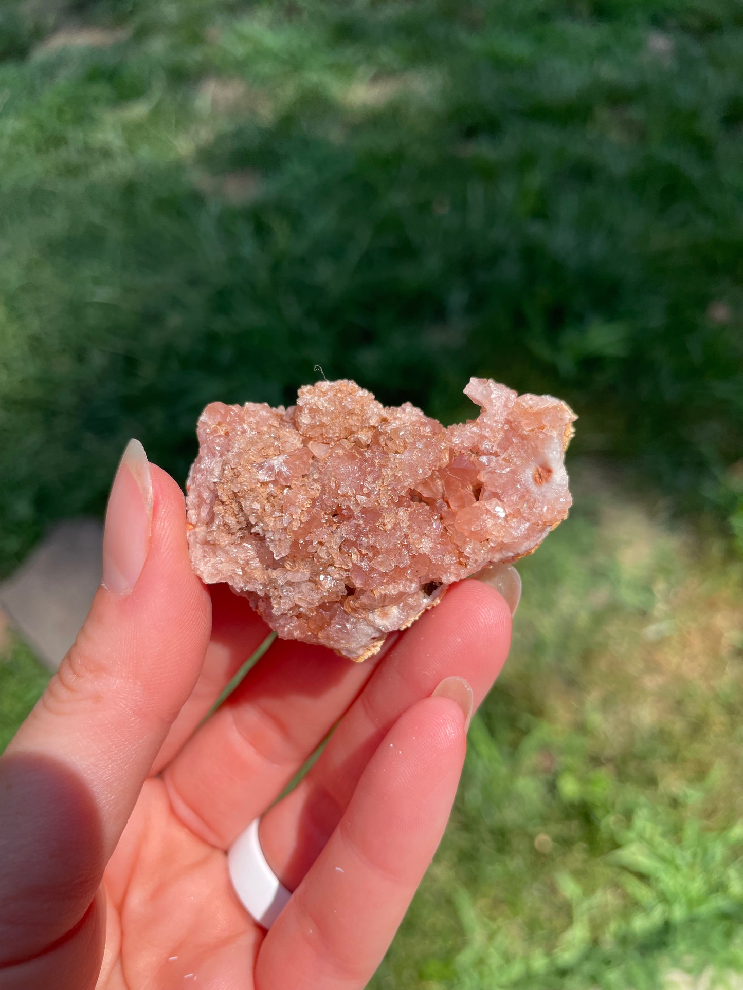 Pink Amethyst Geode #7