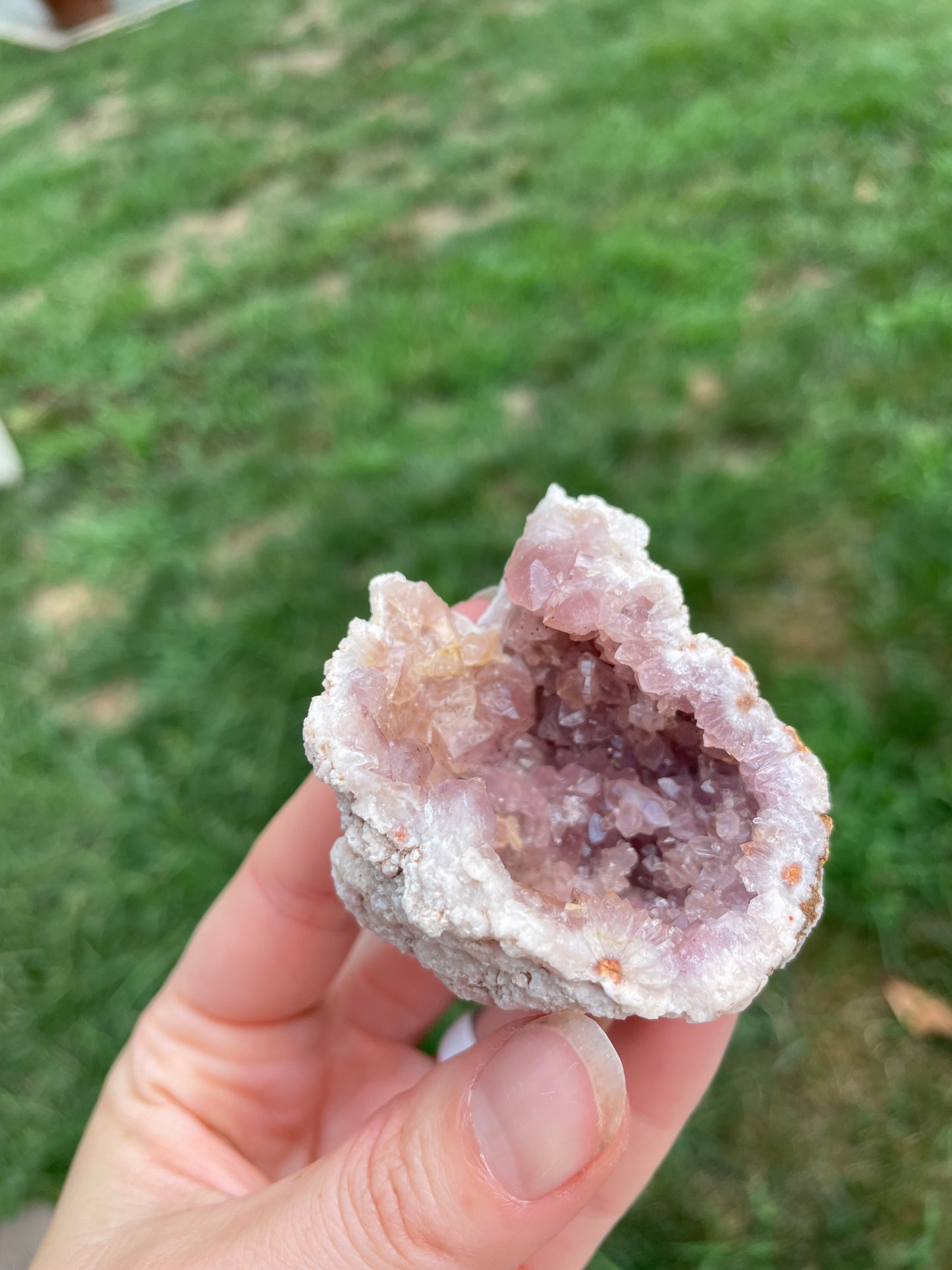 Pink Amethyst Geode #15