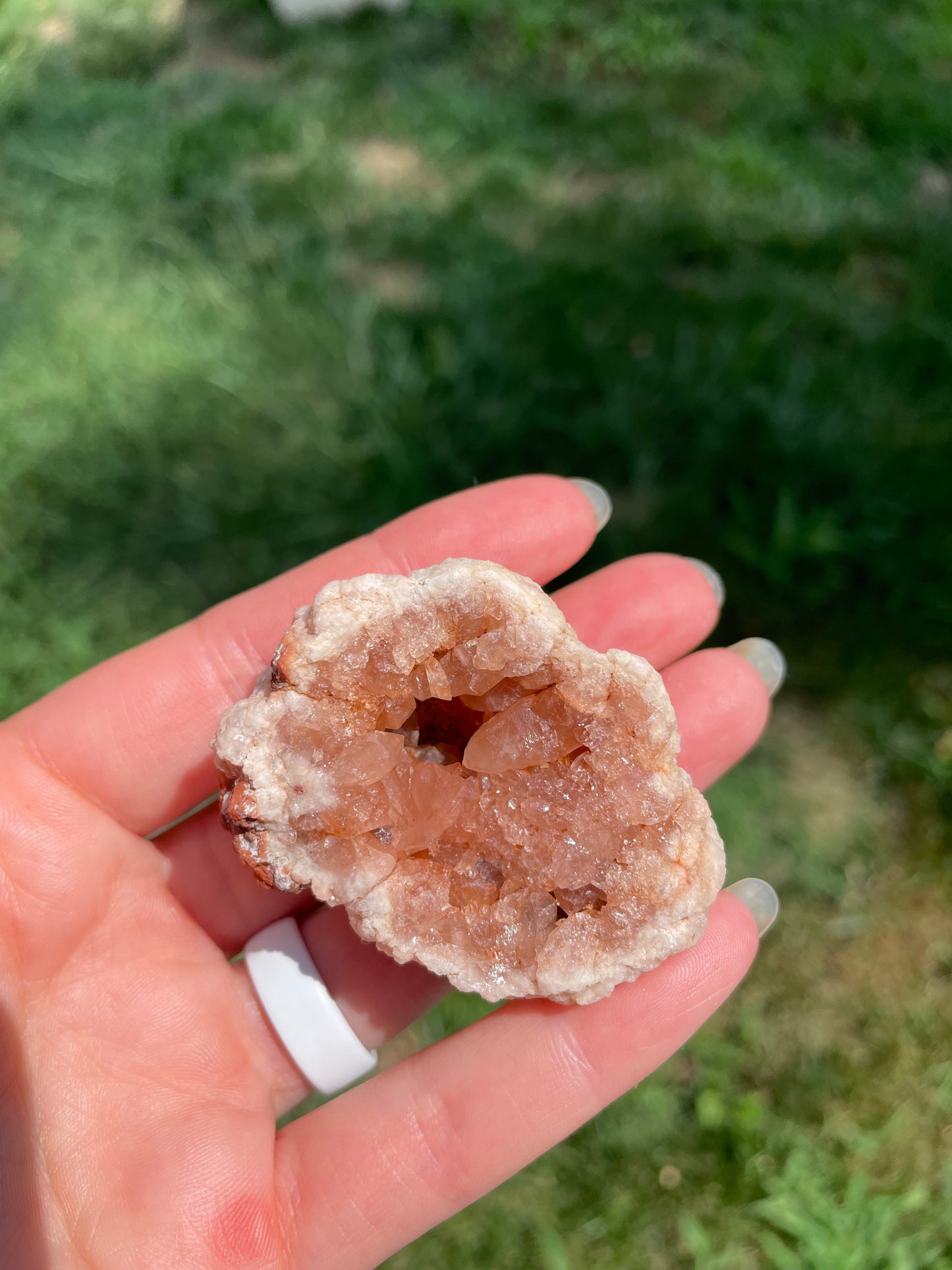 Pink Amethyst Geode #3