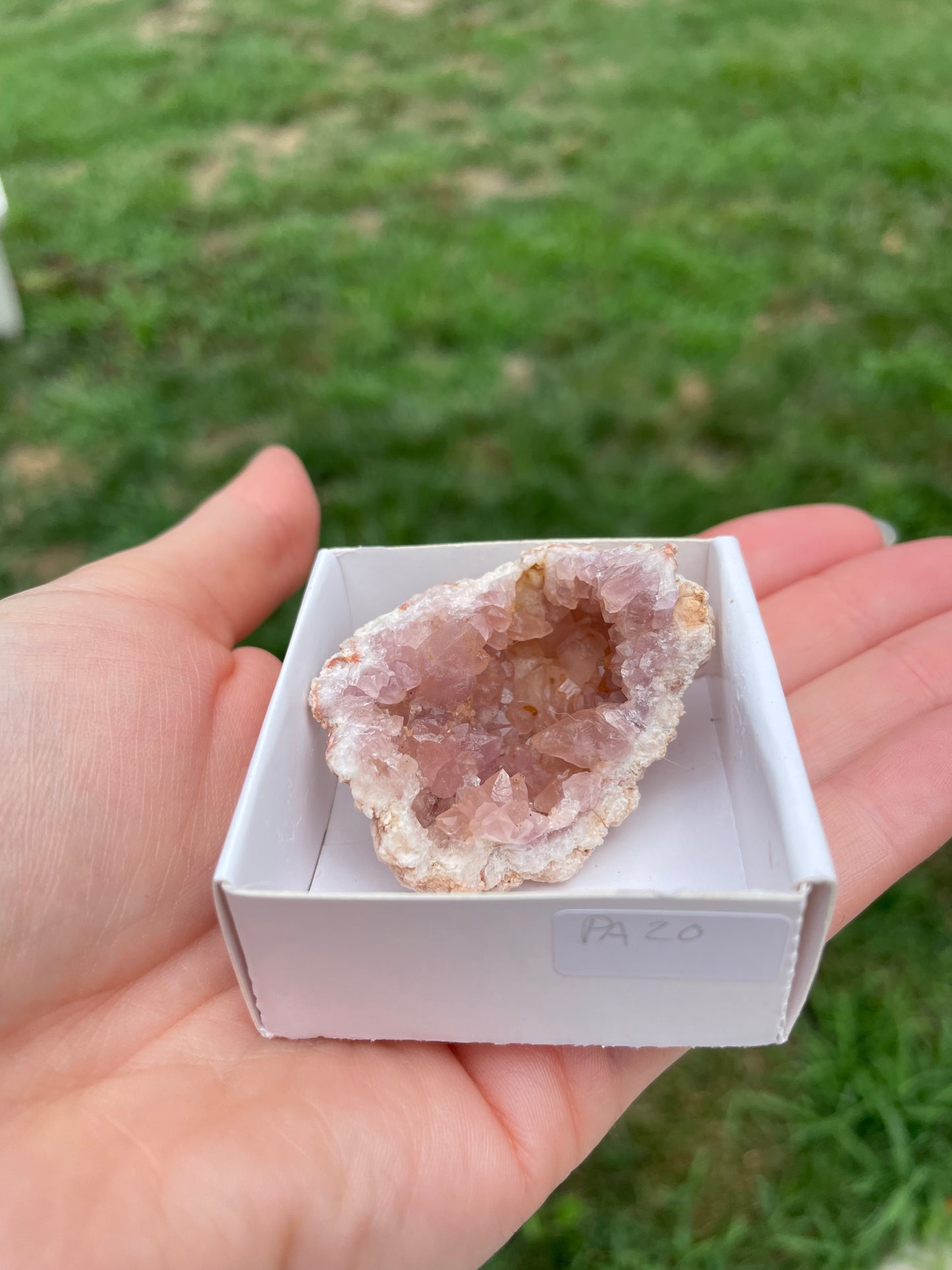 Pink Amethyst Geode #20