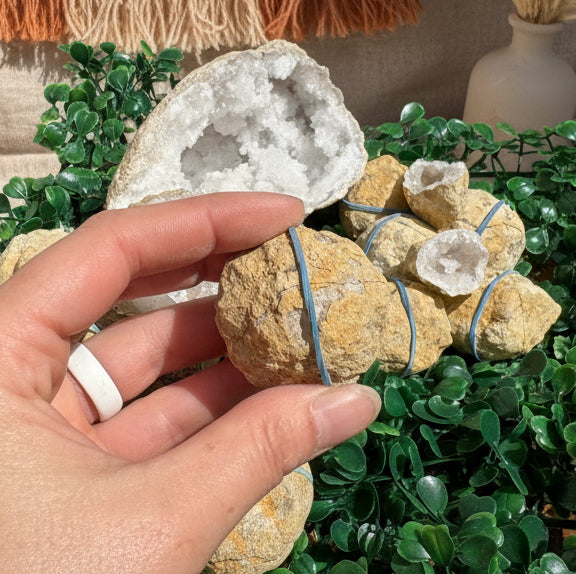 Clear Quartz Geodes (Morocco)