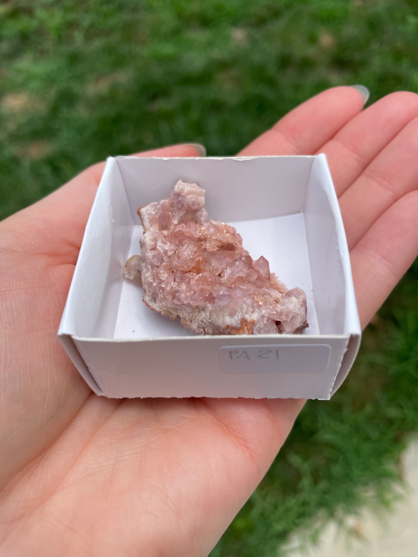 Pink Amethyst Geode #21