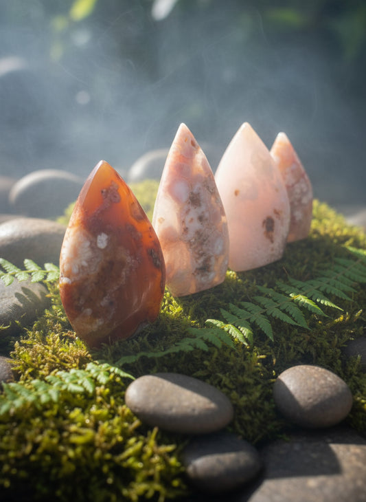 Flower Agate flam Freeform