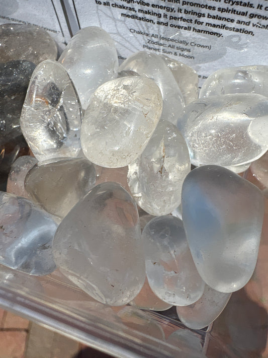 Clear Quartz tumblestone