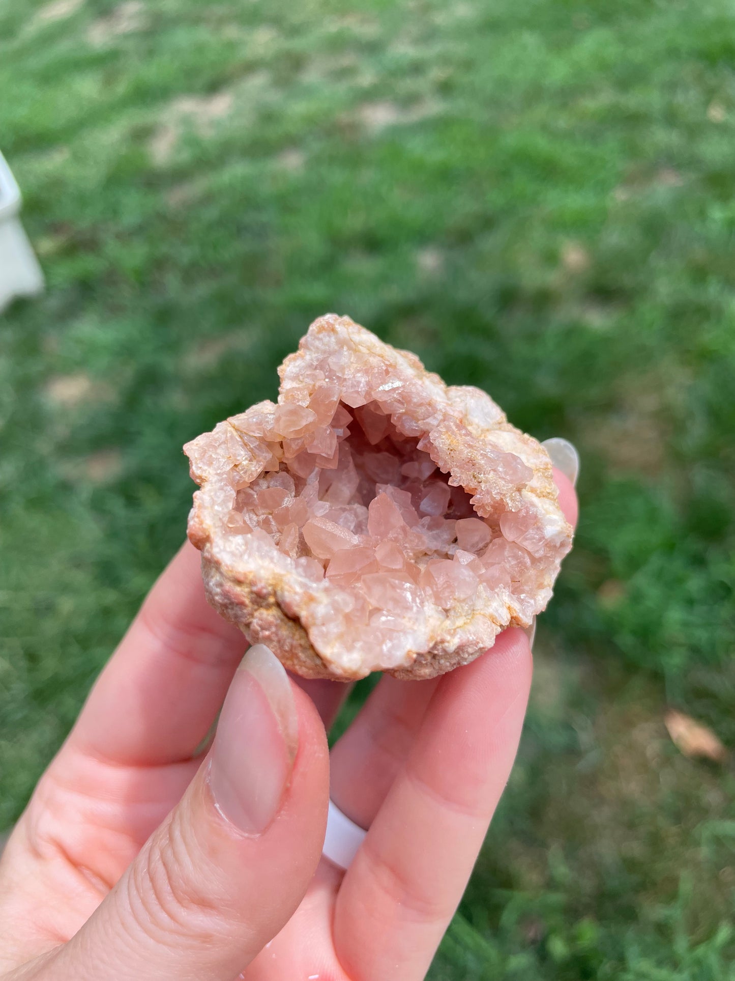 Pink Amethyst Geode #14