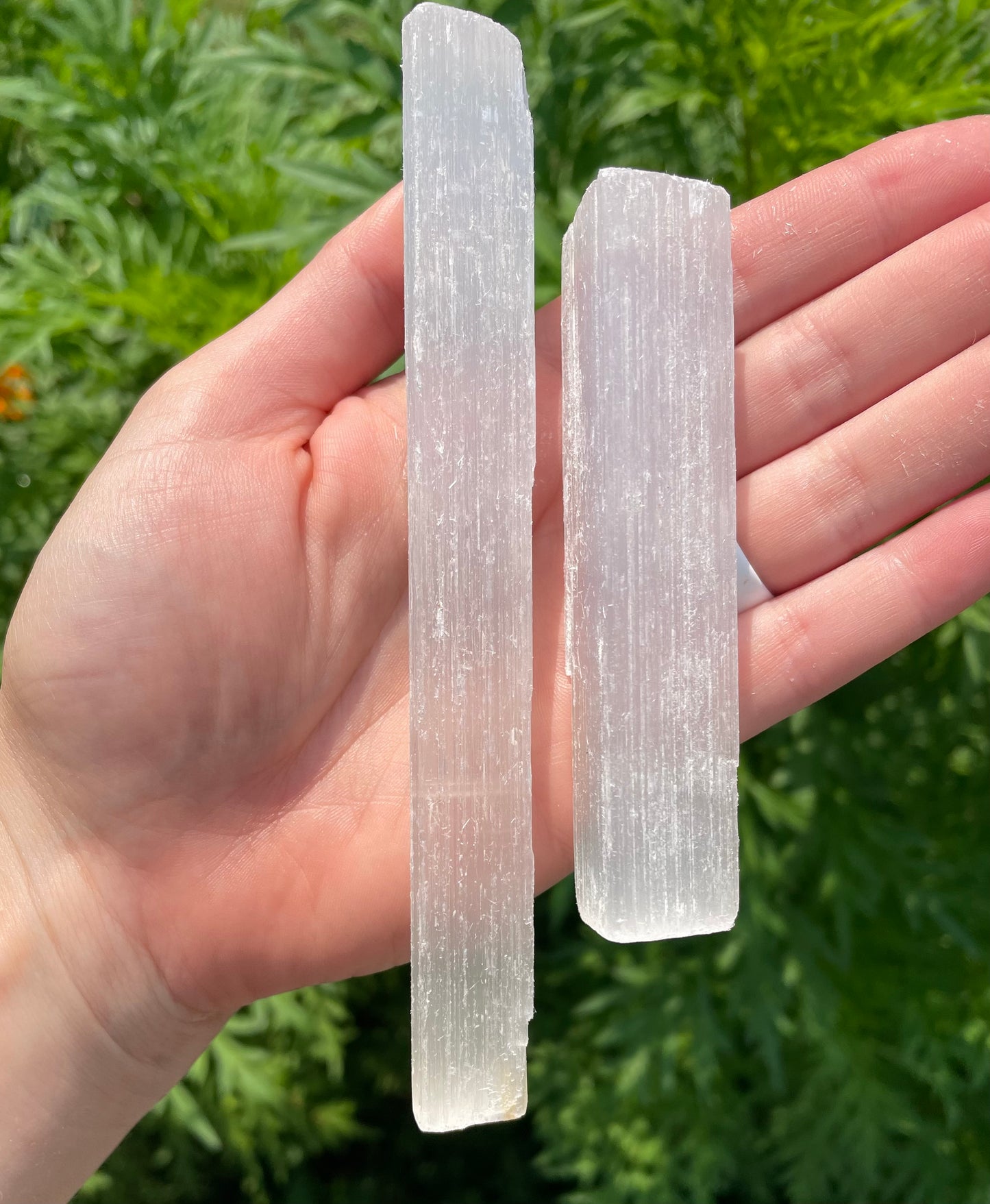 Selenite wands (Raw)