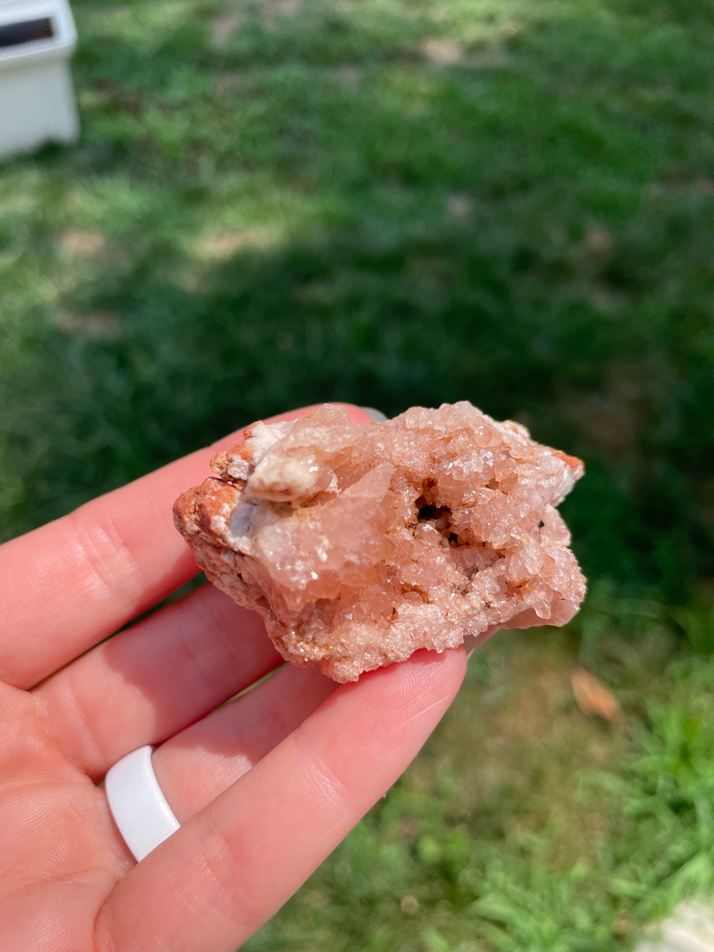 Pink Amethyst Geode #4