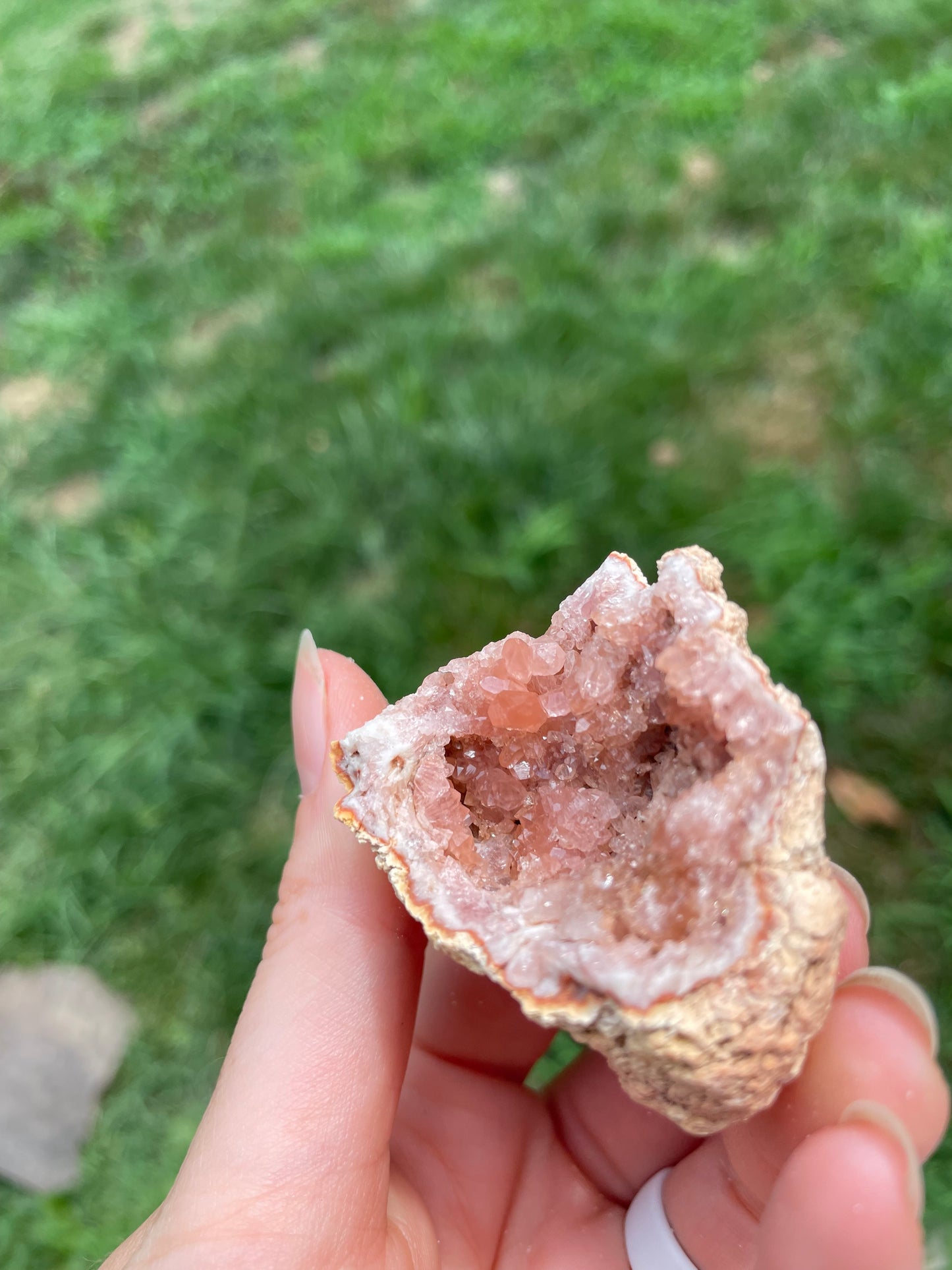 Pink Amethyst Geode #17