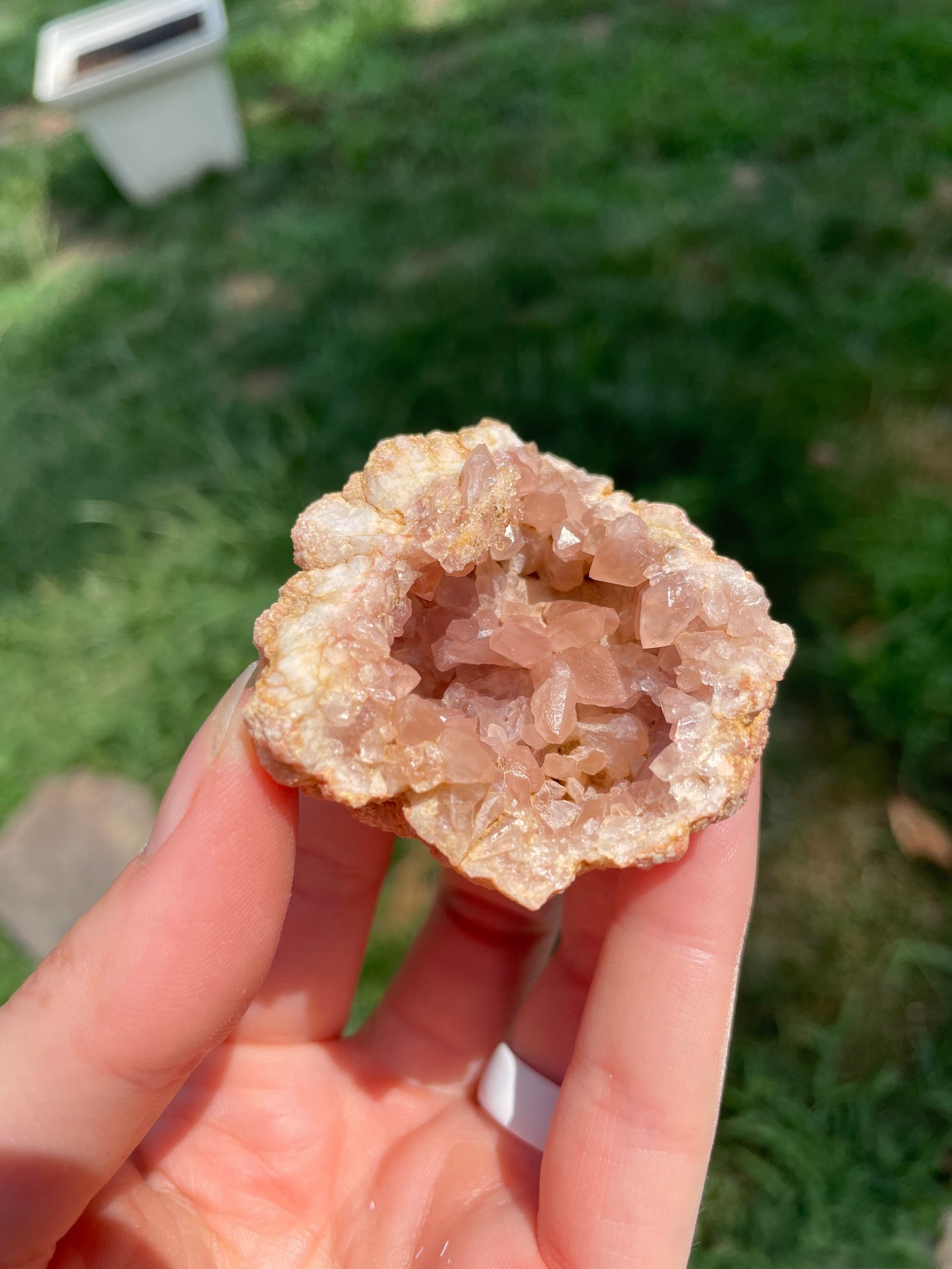 Pink Amethyst Geode #14