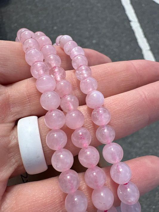 Rose Quartz bracelet 6mm
