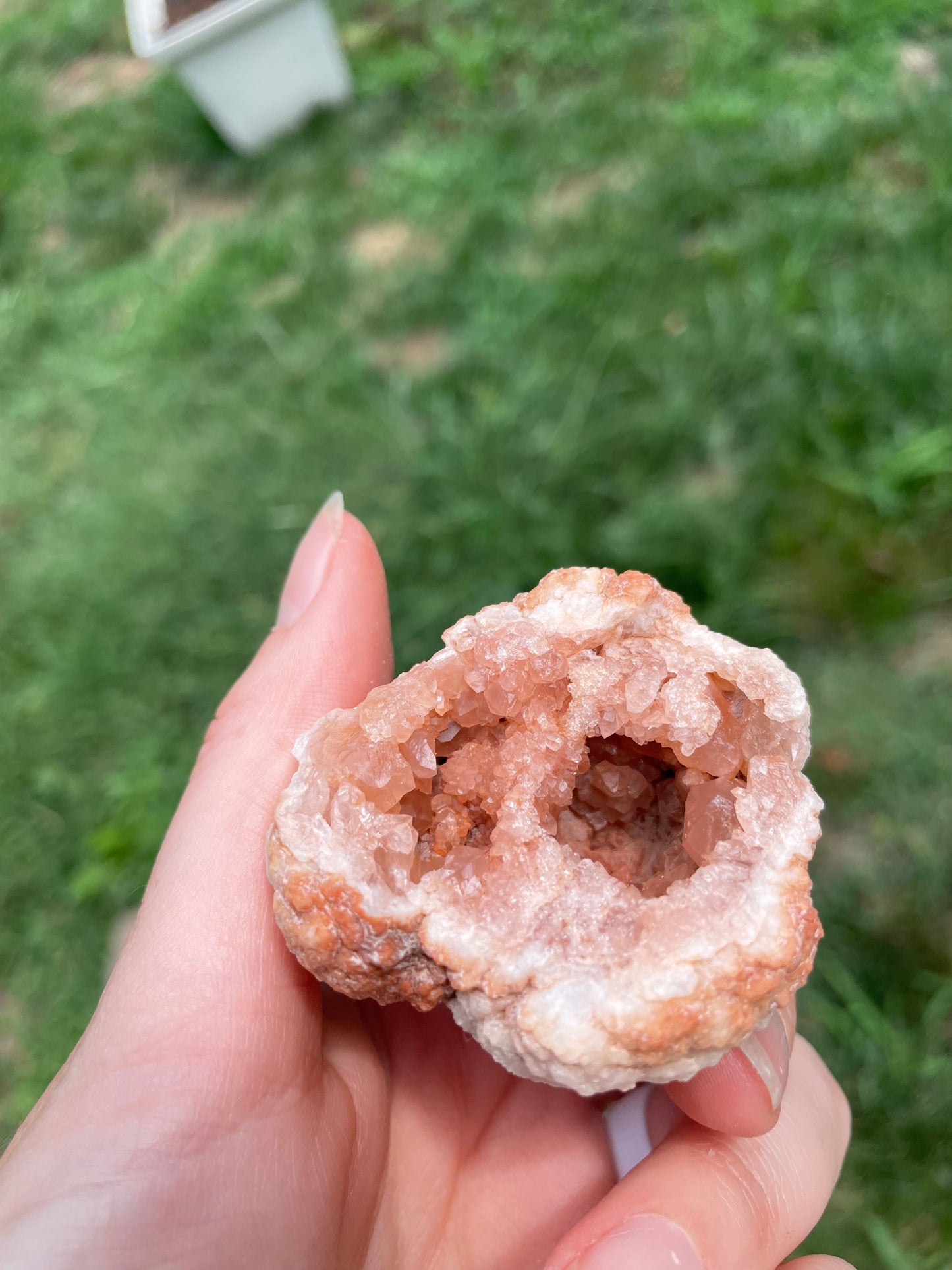 Pink Amethyst Geode #11