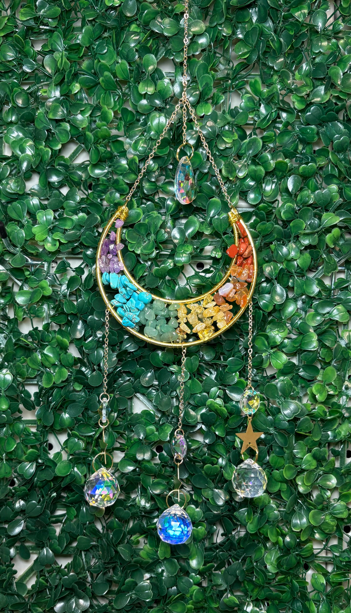 Crystal Stone Sun Catcher