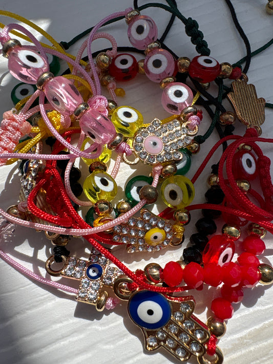 Evil eye bracelet