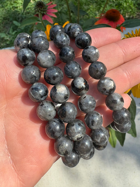 Larvikite bracelet 10mm
