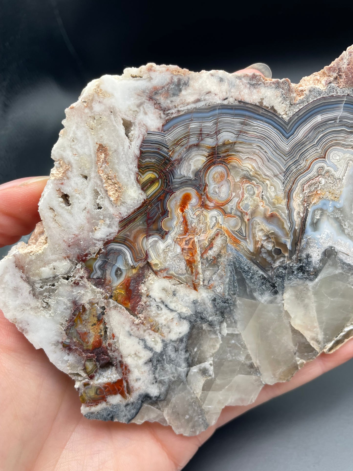 Mexican Crazy Lace Agate #4