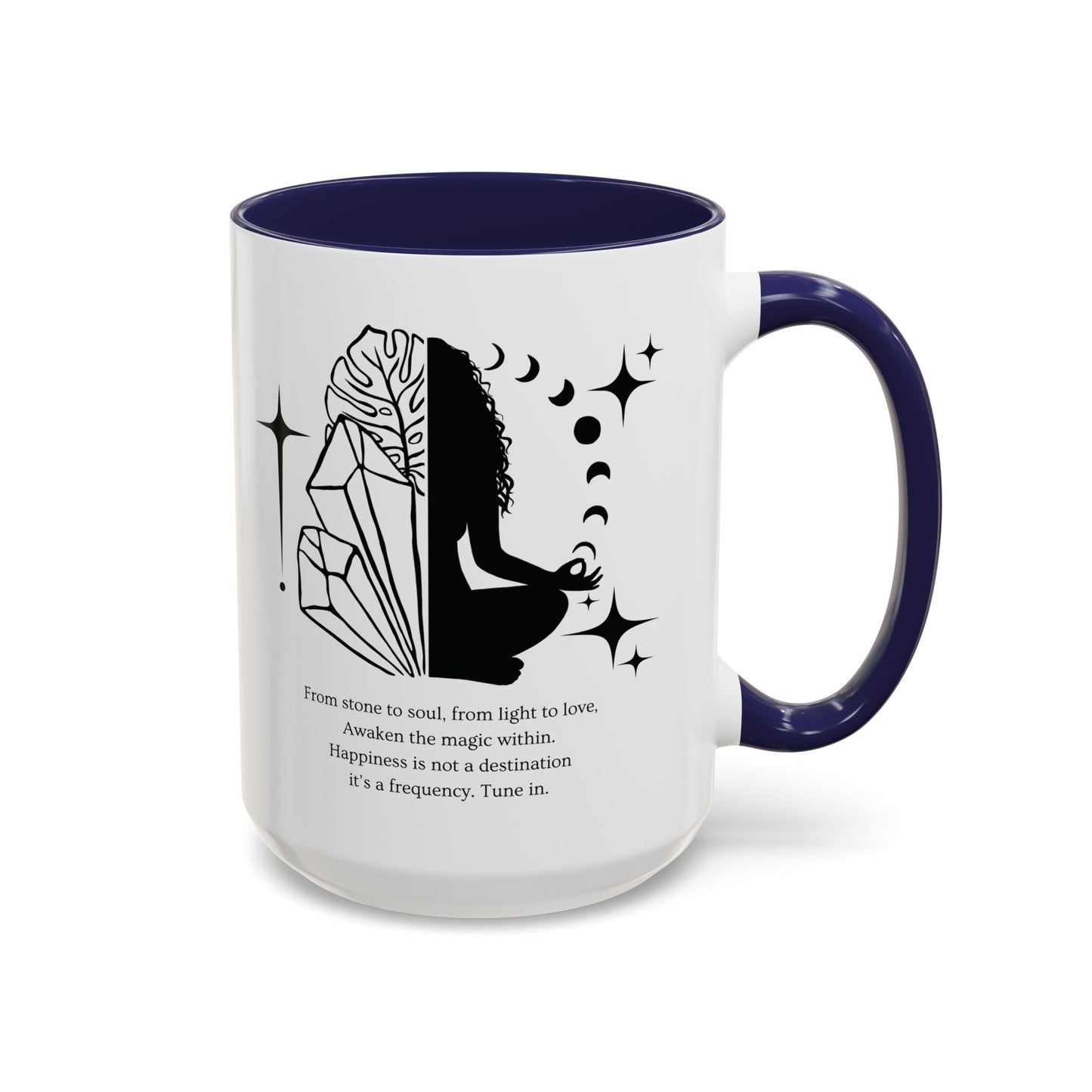 Awaken the Magic Accent Coffee Mug – Inspirational 11/15oz Mug for Daily Motivation