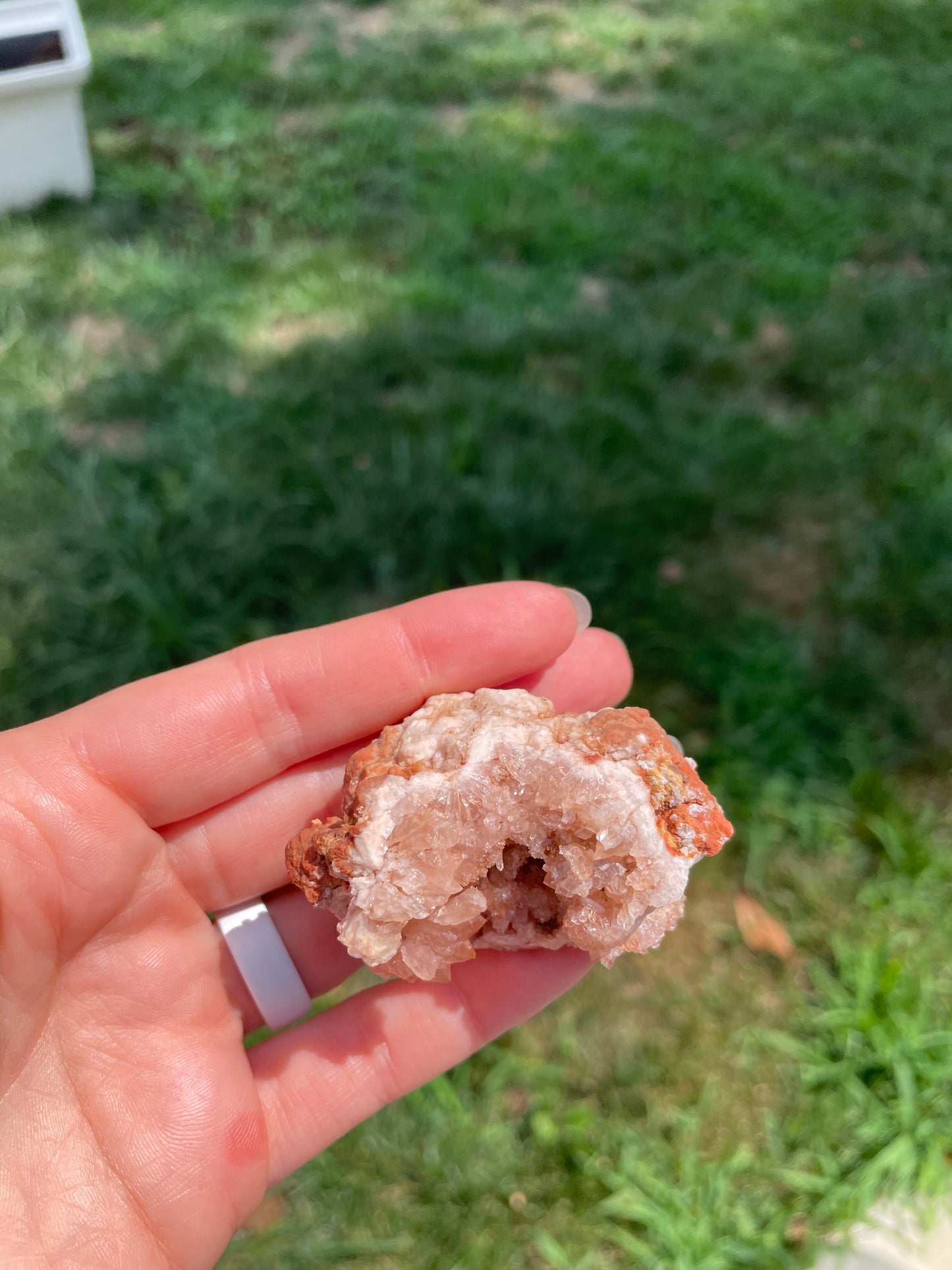 Pink Amethyst Geode #4