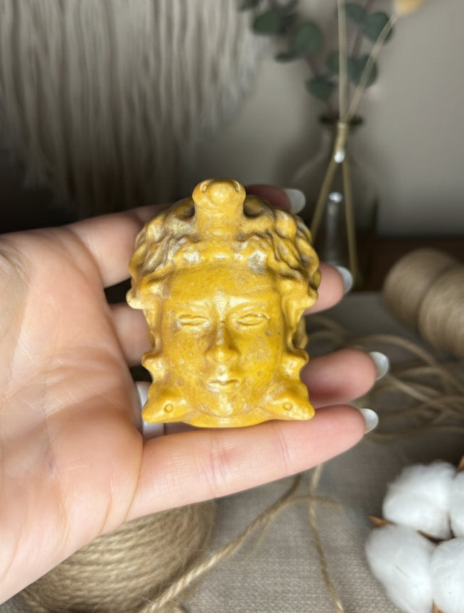 Medusa Stone carving