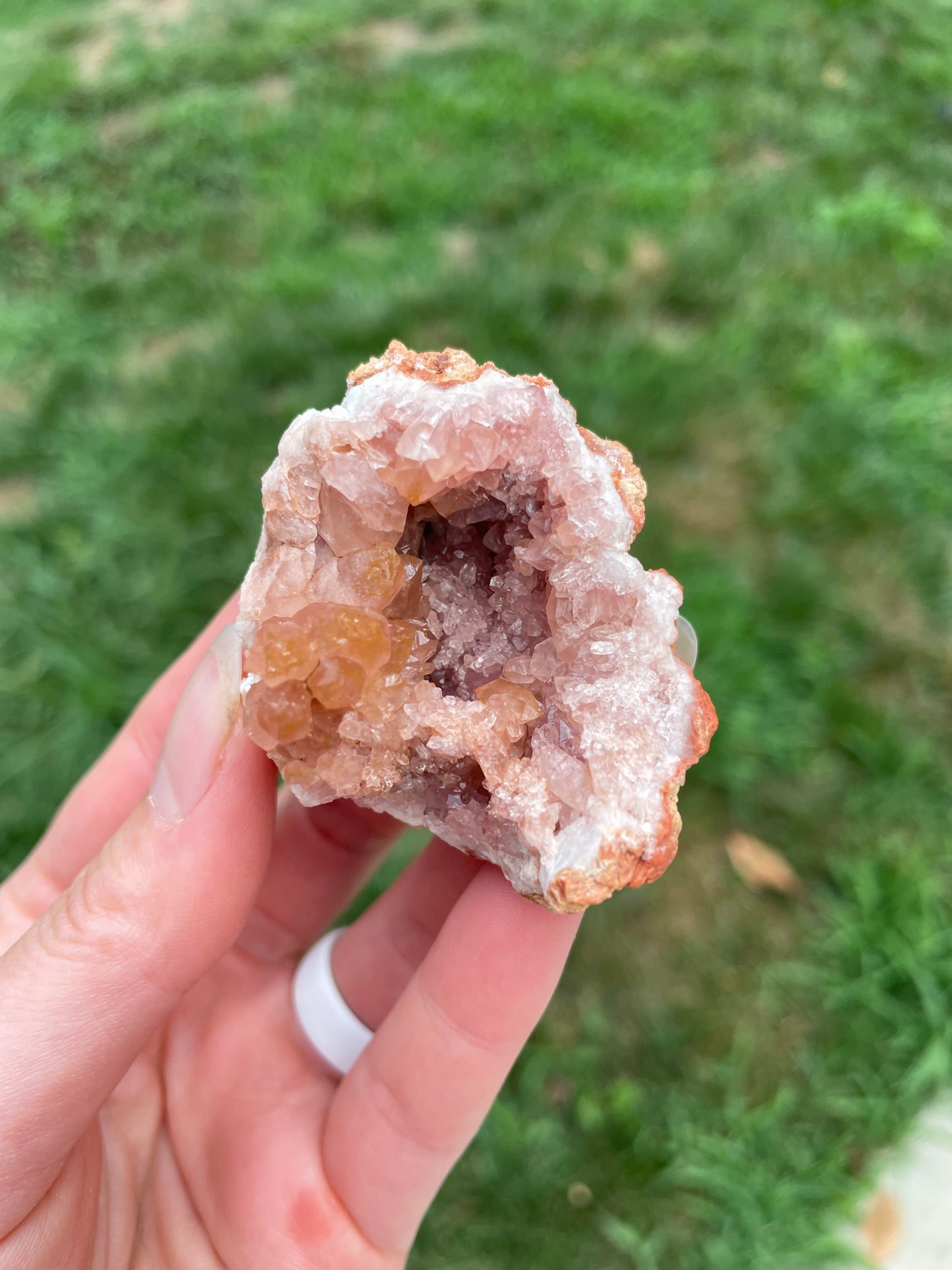 Pink Amethyst Geode #1