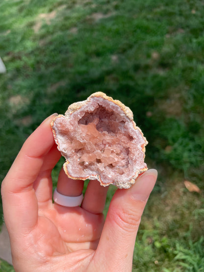 Pink Amethyst Geode #13