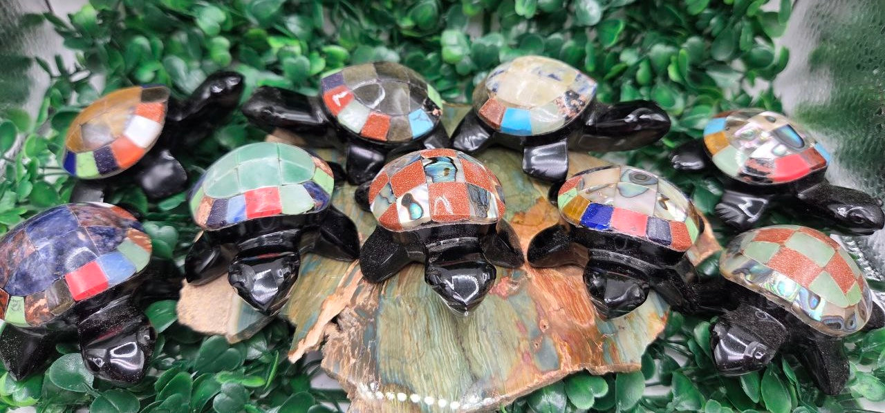 Spirit Turtle (Silver Sheen Obsidian)