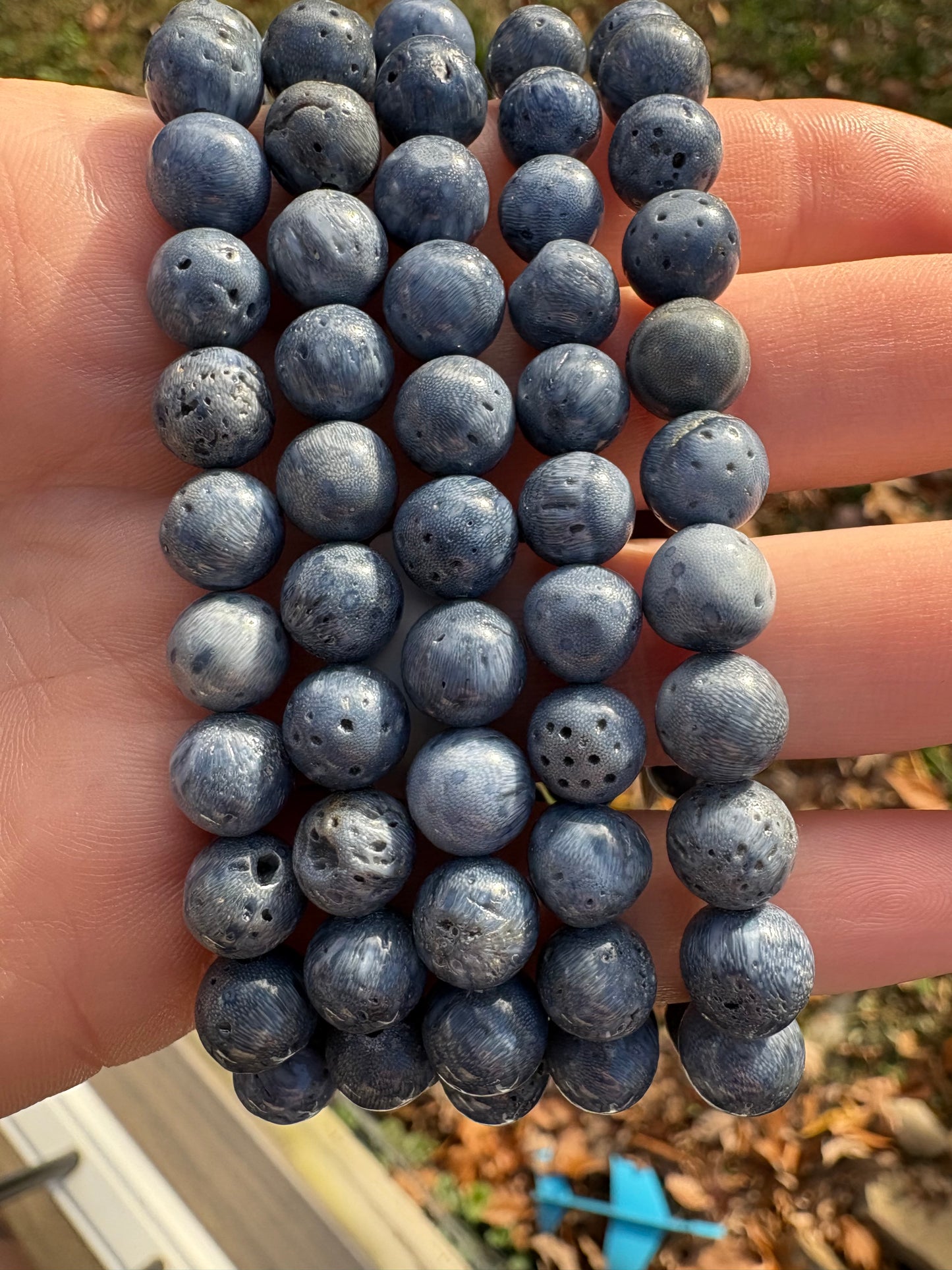 Blue Coral Bracelet