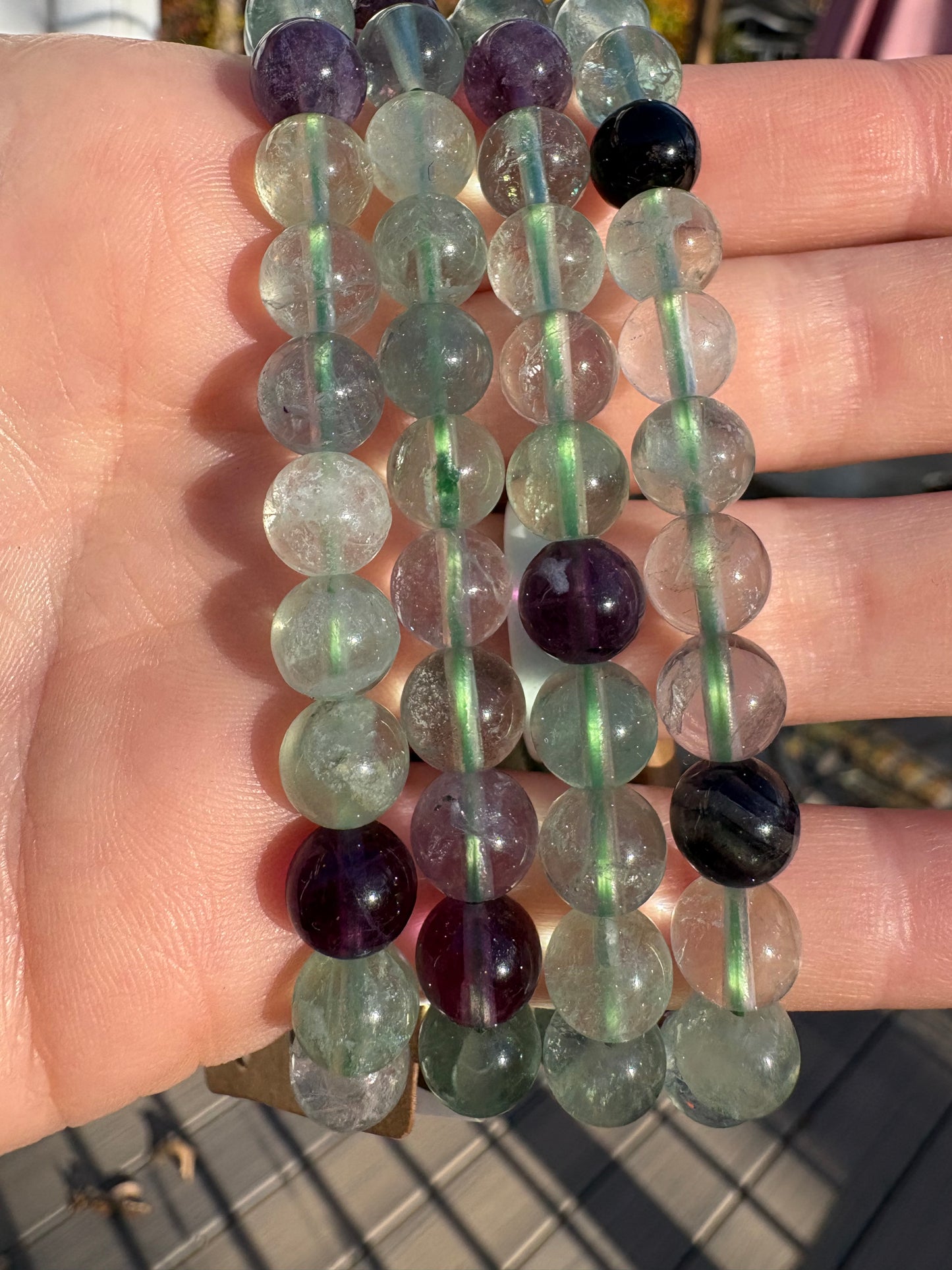 Fluorite Bracelet 8mm