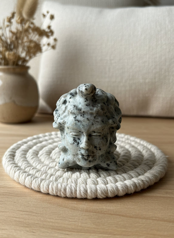 Medusa Stone carving
