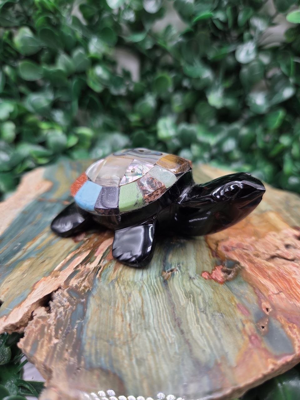 Spirit Turtle (Silver Sheen Obsidian)