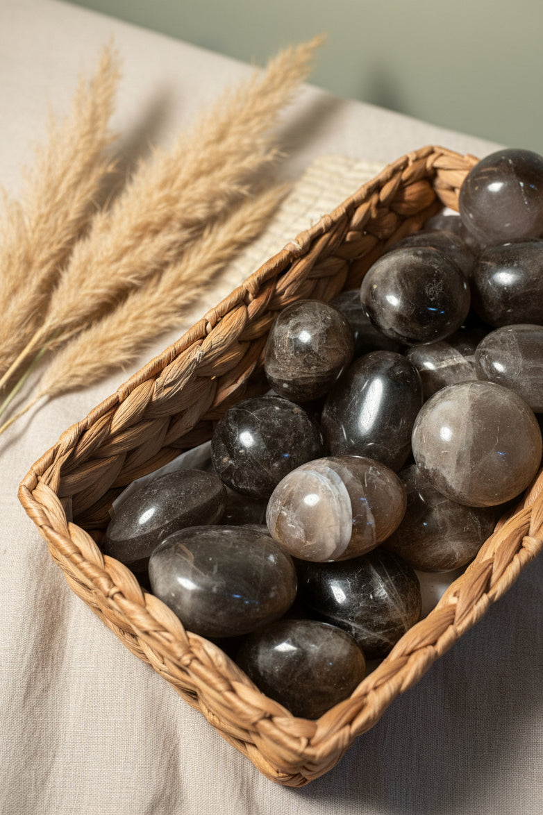 Smoky Quartz Pebble Stone ￼