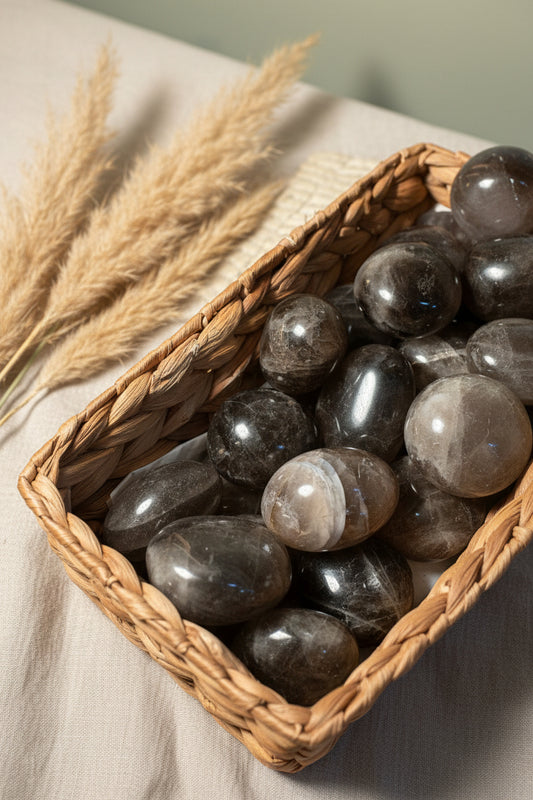 Smoky Quartz Pebble Stone ￼
