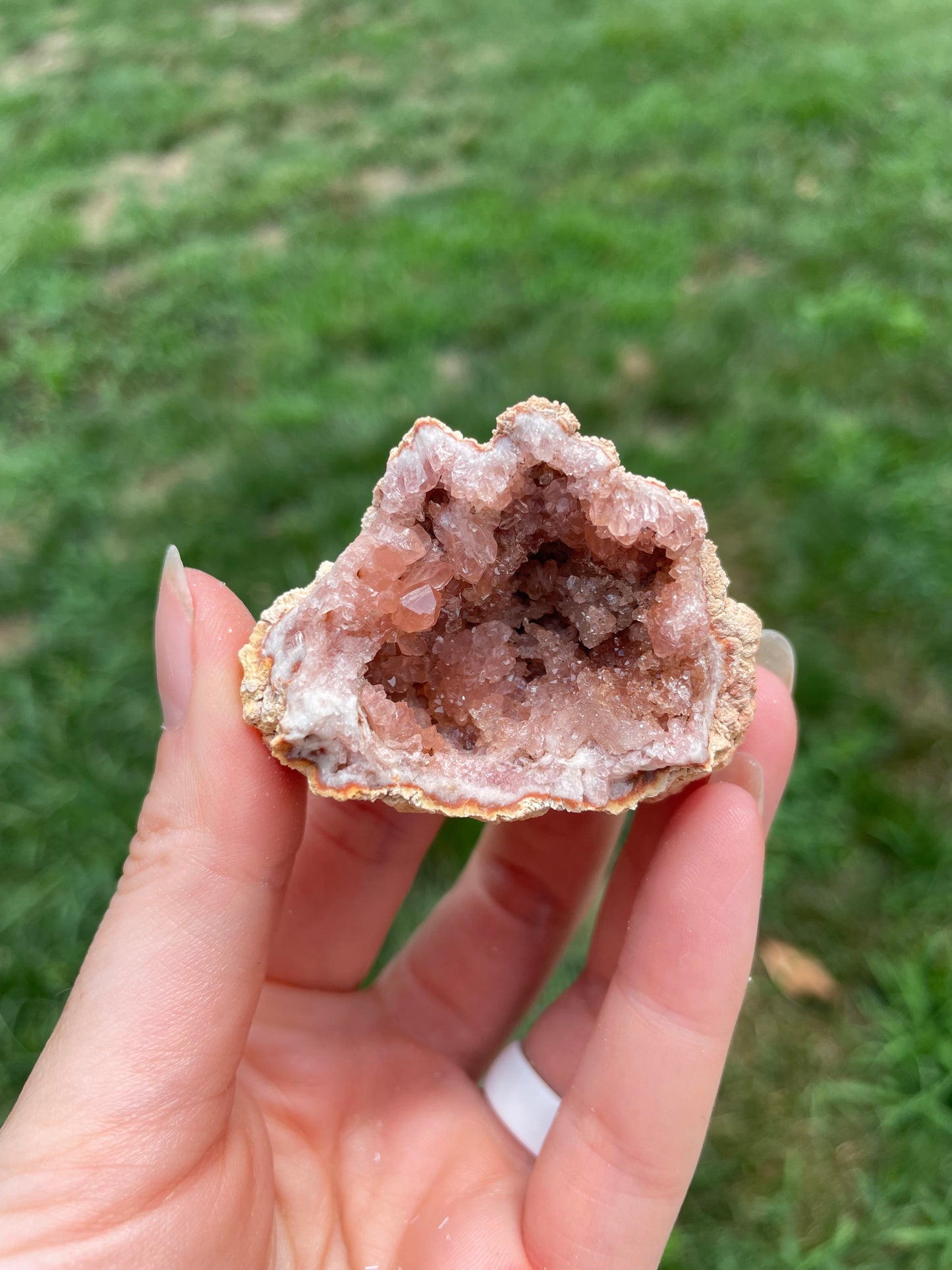 Pink Amethyst Geode #17