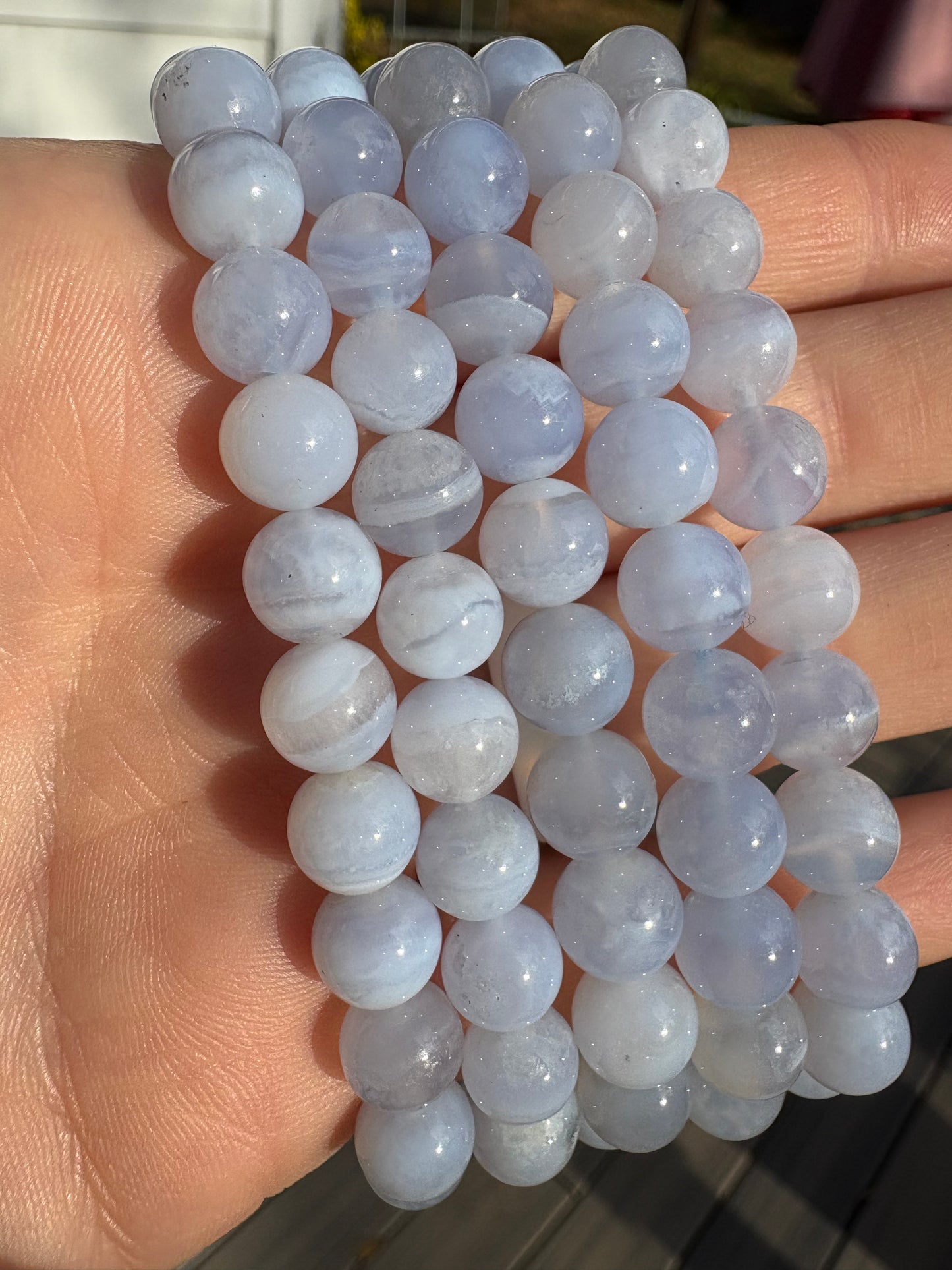 Blue Lace Agate Bracelet