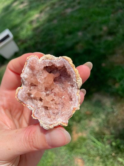 Pink Amethyst Geode #13