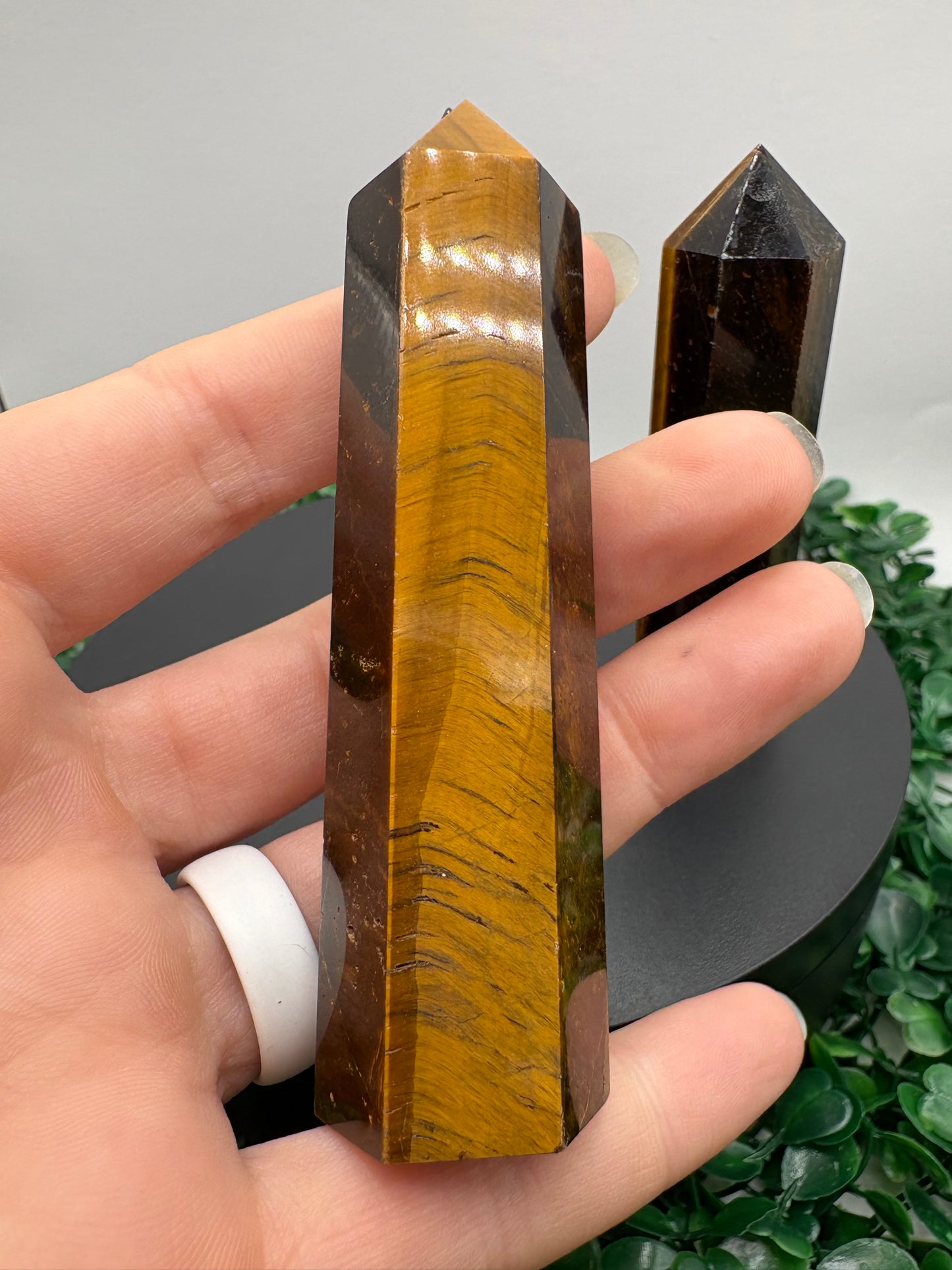 Tigers Eye tower/point