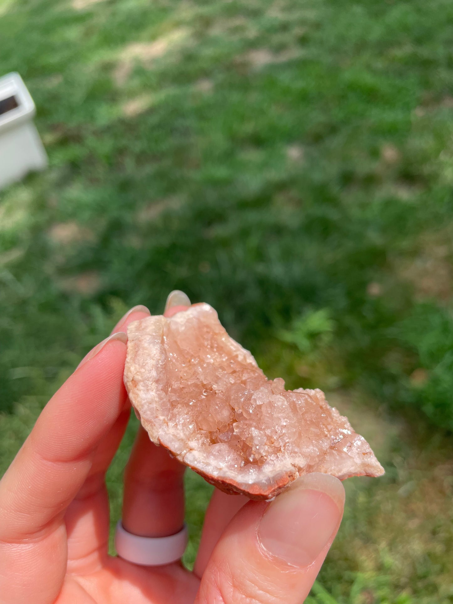 Pink Amethyst Geode #12