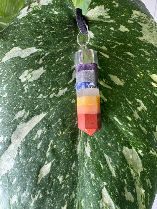 Chakra point necklace