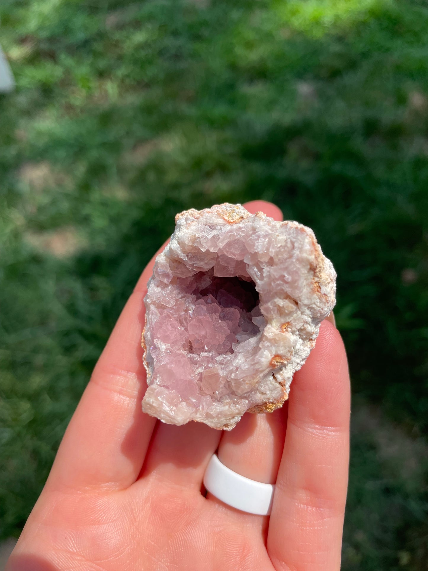 Pink Amethyst Geode #5