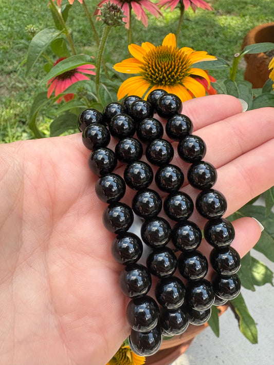 Black Obsidian bracelet 10mm