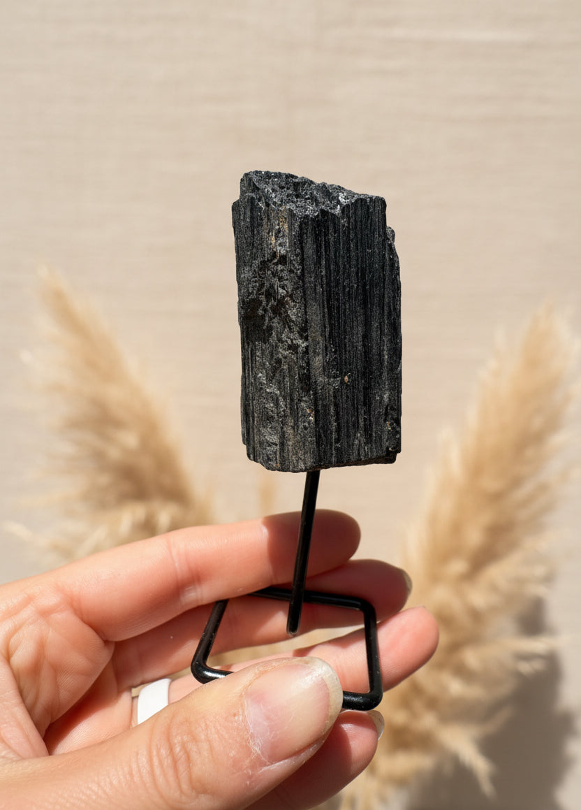 Raw Stone on Stand