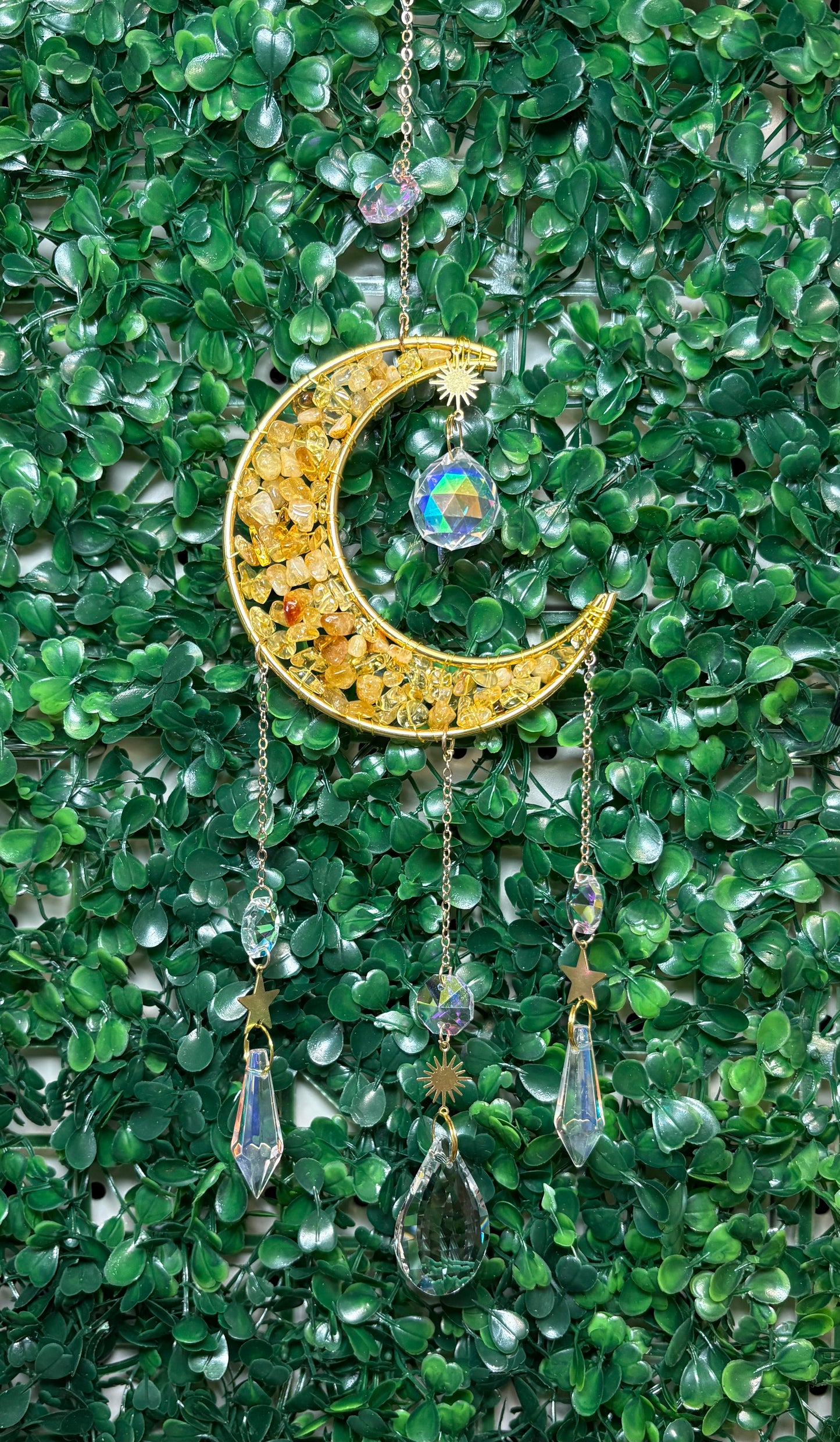 Crystal Stone Sun Catcher