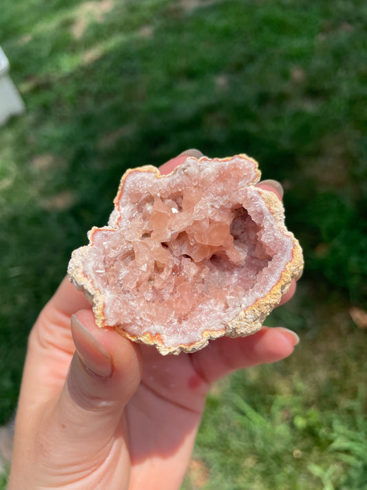 Pink Amethyst Geode #13