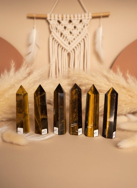 Tigers Eye tower/point