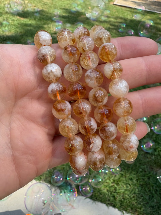 Citrine bracelet 10mm